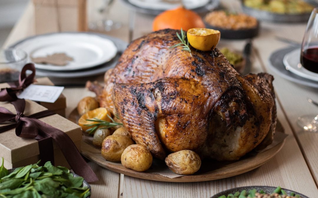 Golden Maple Glazed Thanksgiving Turkey